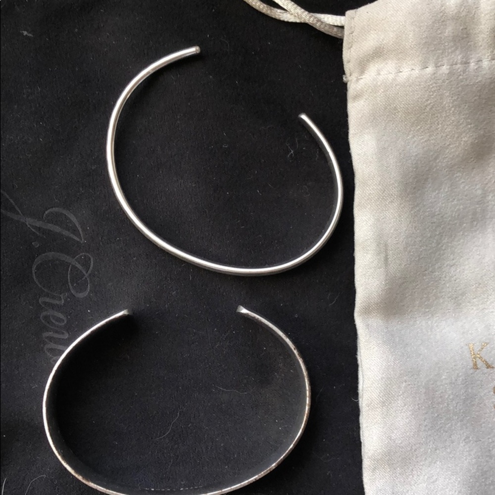 Kendra Scott Hammered Metal Stackable Bracelets - image 4